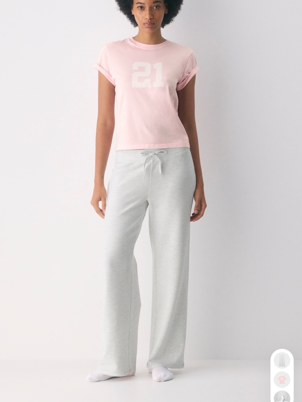 TNA Aritzia Wafflex Lounge Pant Charcoal Dark Grey